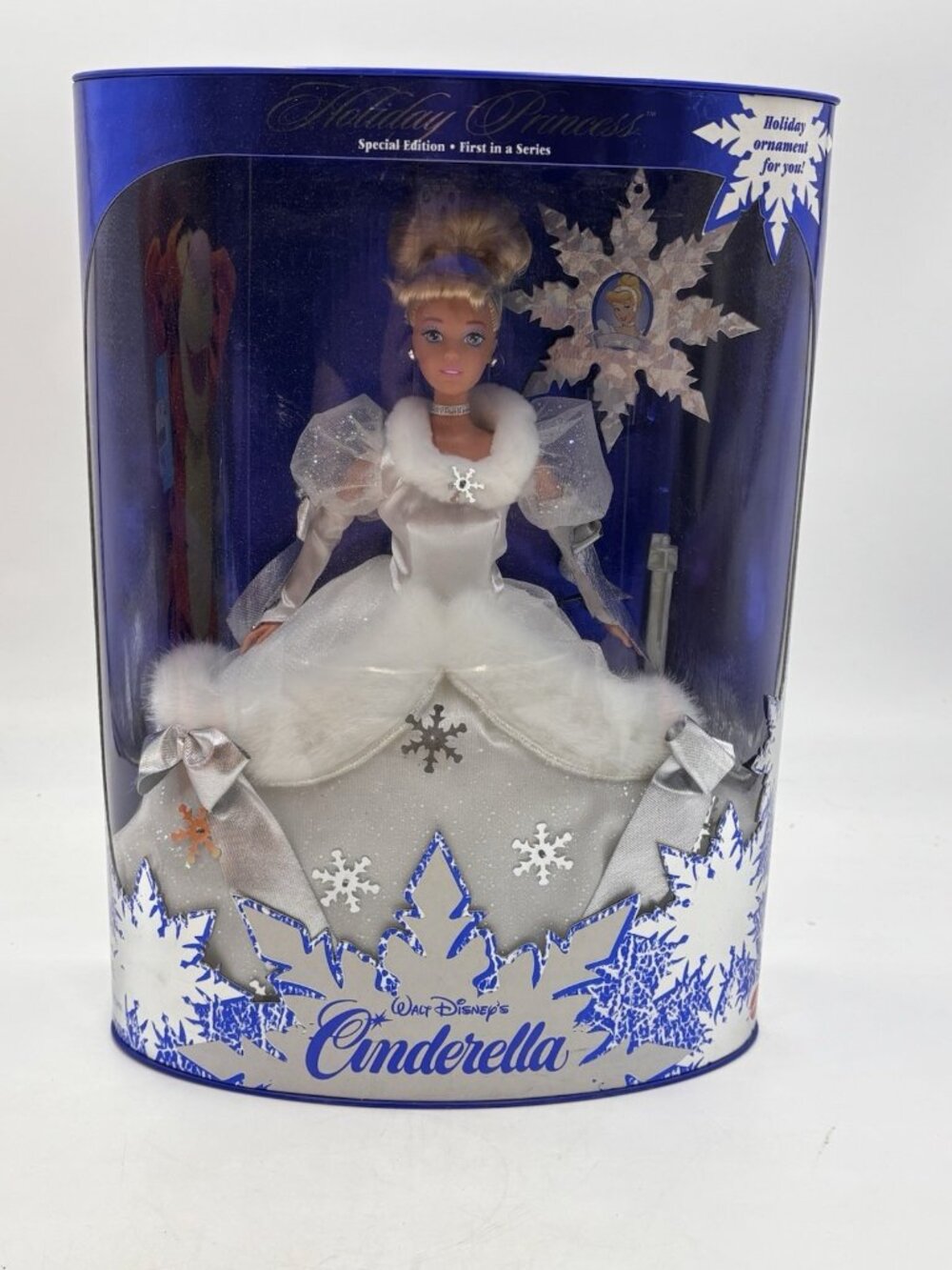 1996 Mattel Cinderella Holiday Princess Barbie Collection 1st In Series Disney